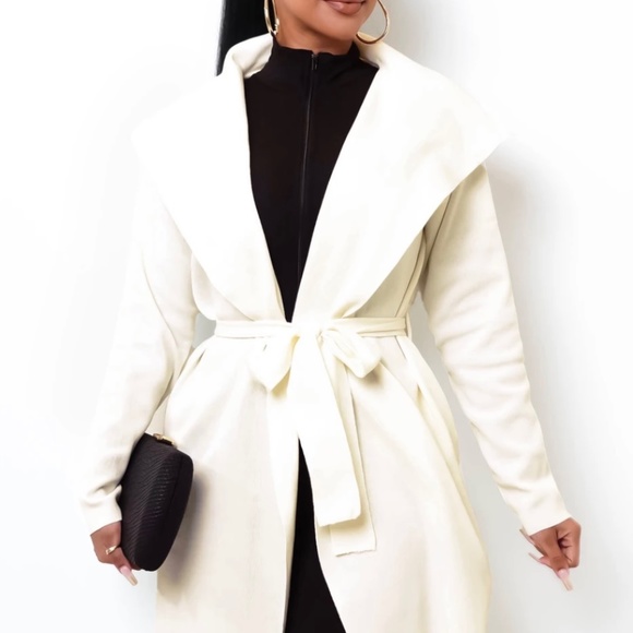 Love Tree Jackets & Blazers - CREAM CARDIGAN